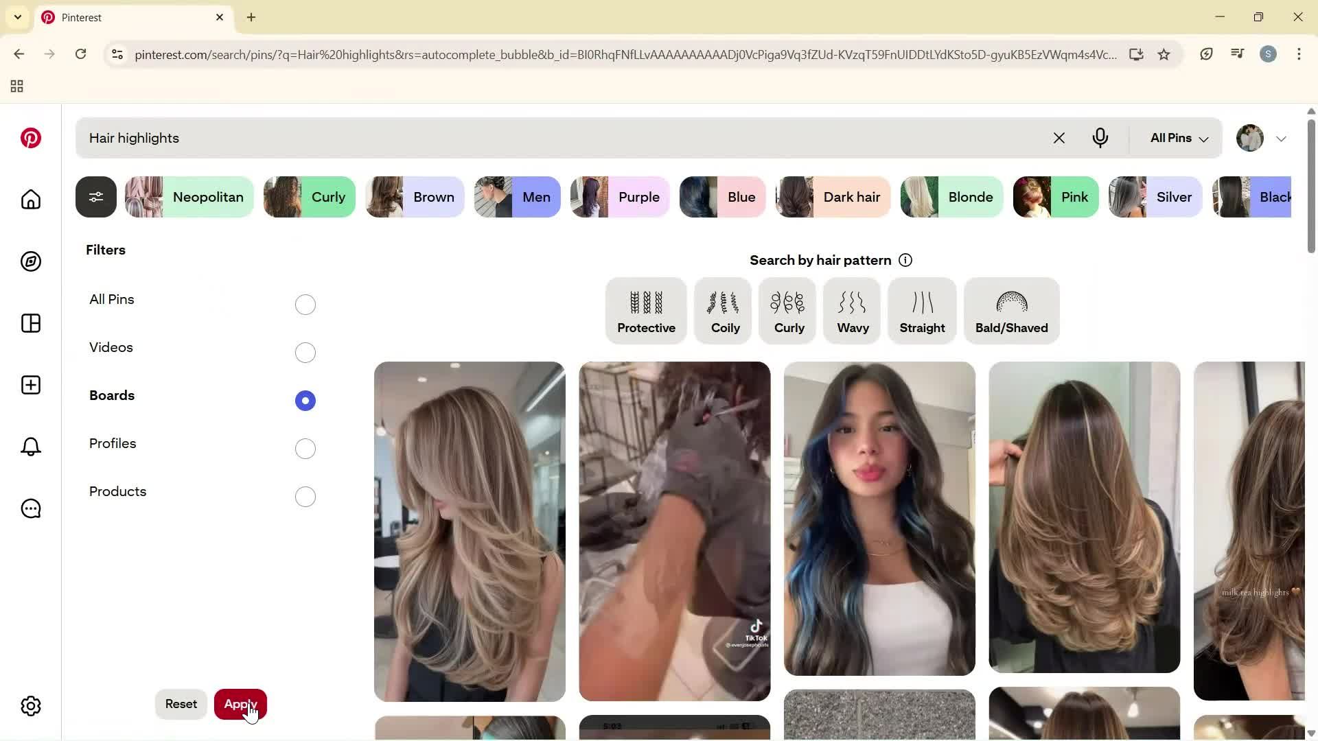 General browsing screenshot