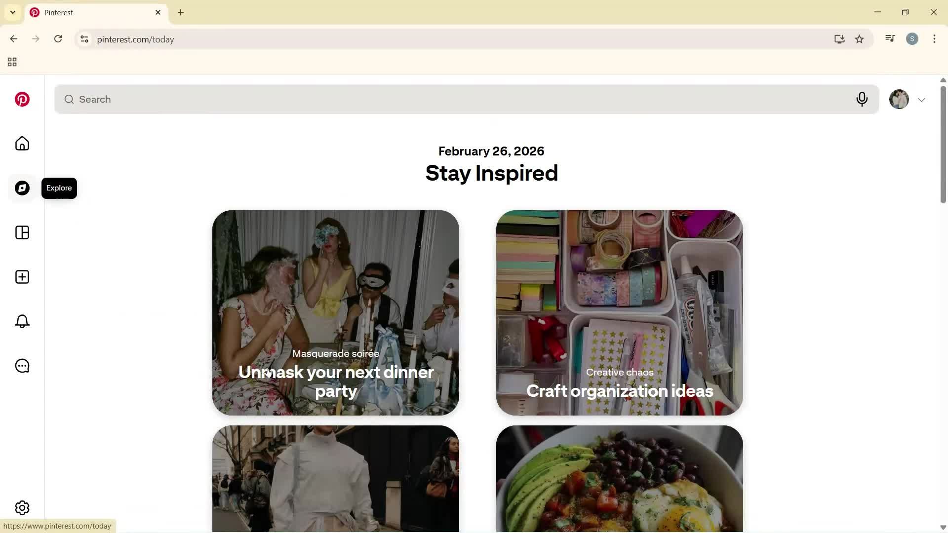 General browsing screenshot