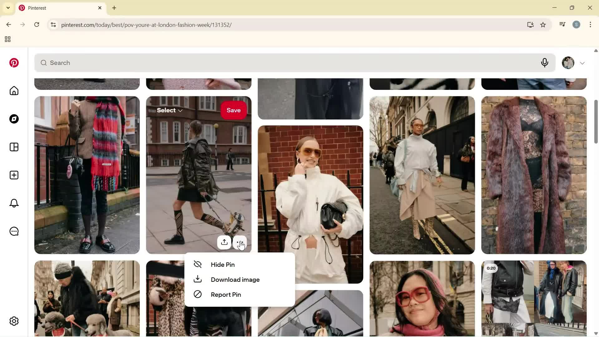 General browsing screenshot
