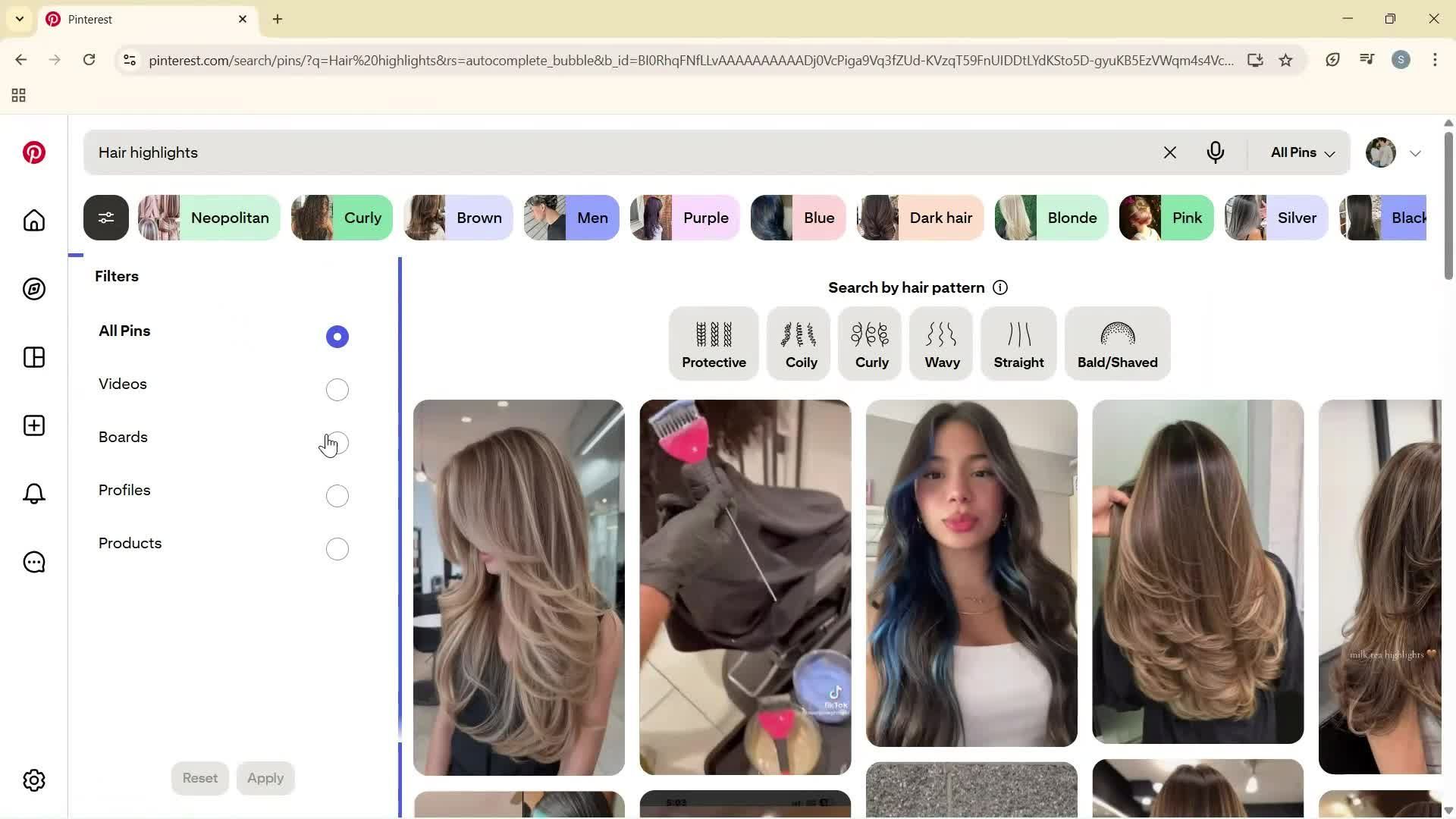 General browsing screenshot