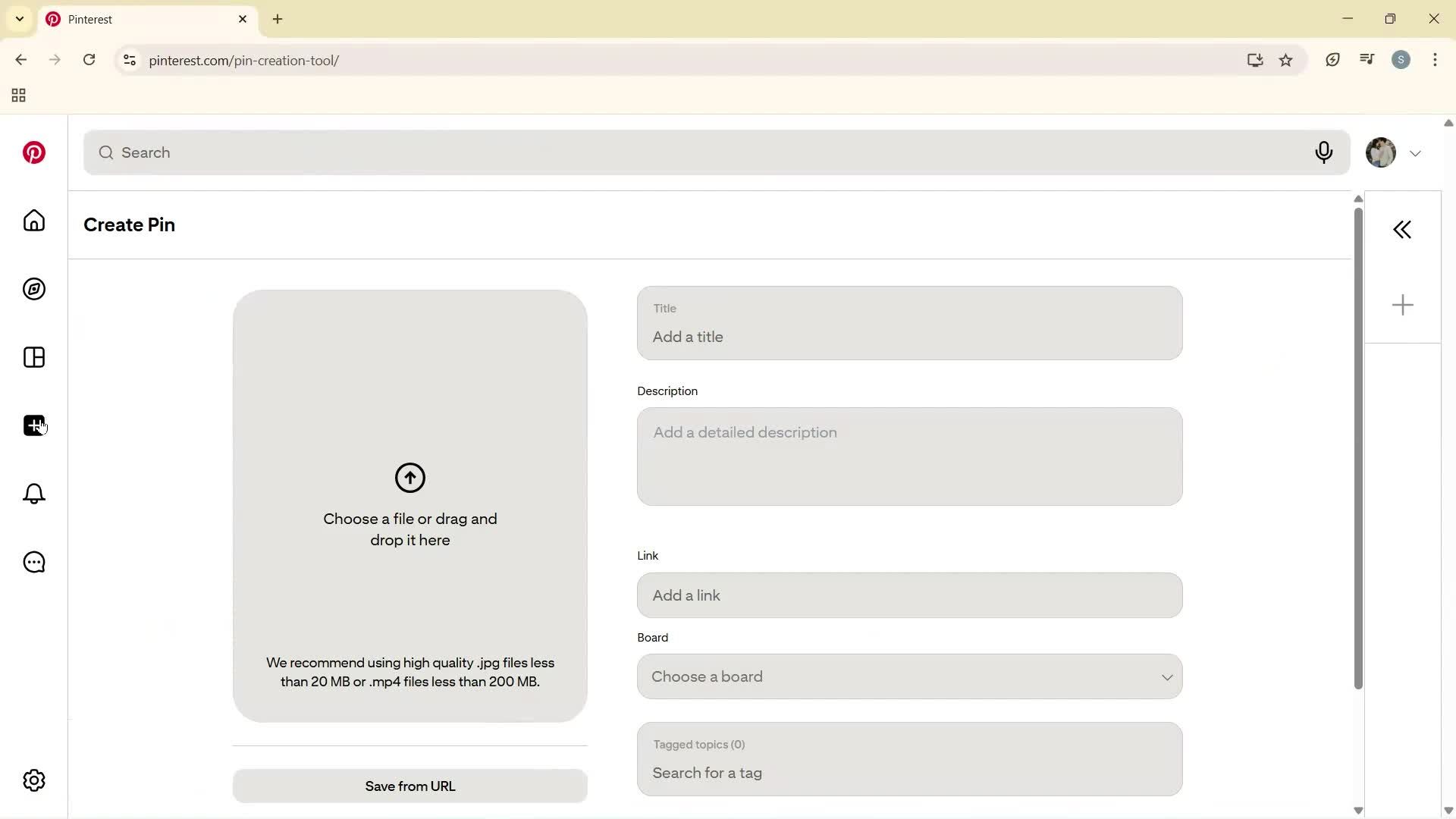 General browsing screenshot
