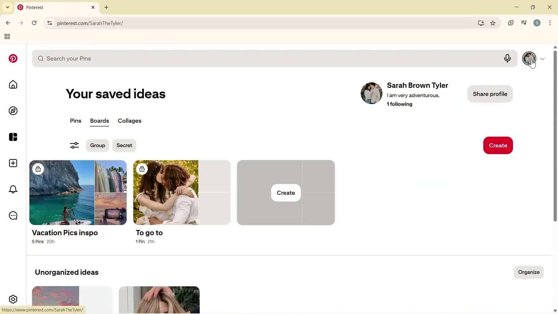 General browsing screenshot