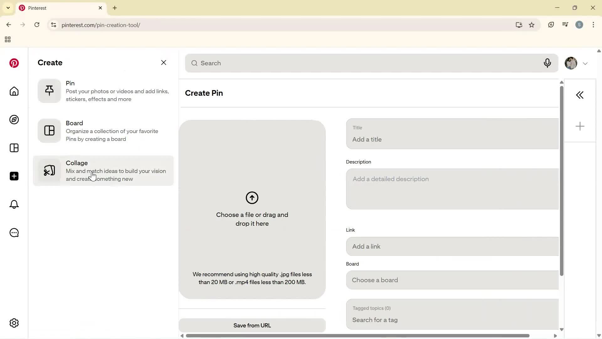 General browsing screenshot