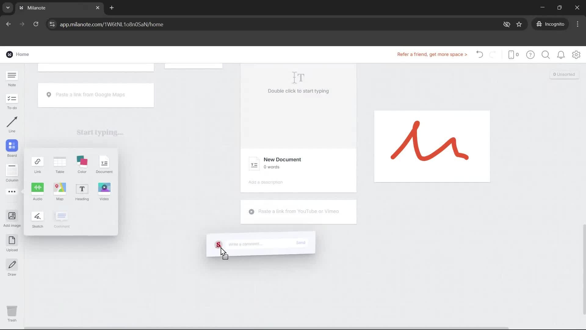 General browsing screenshot