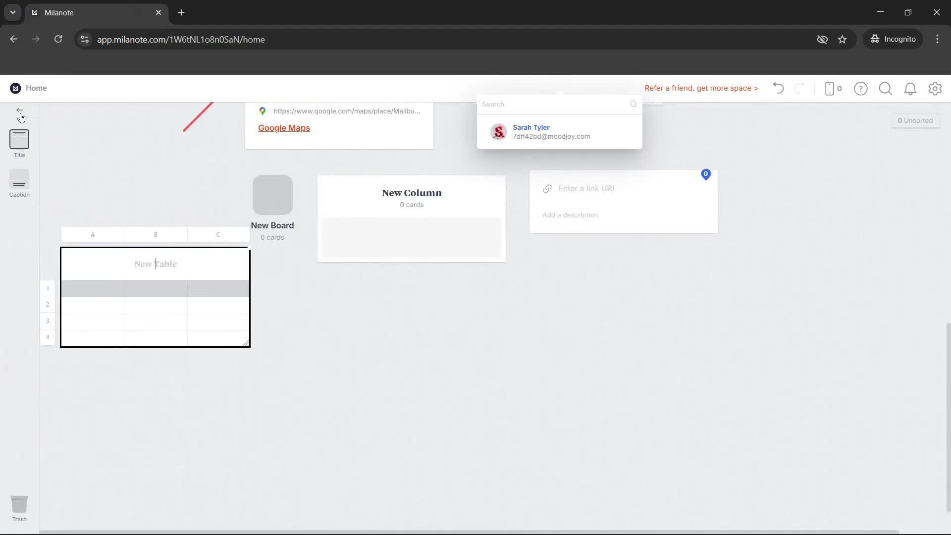 General browsing screenshot