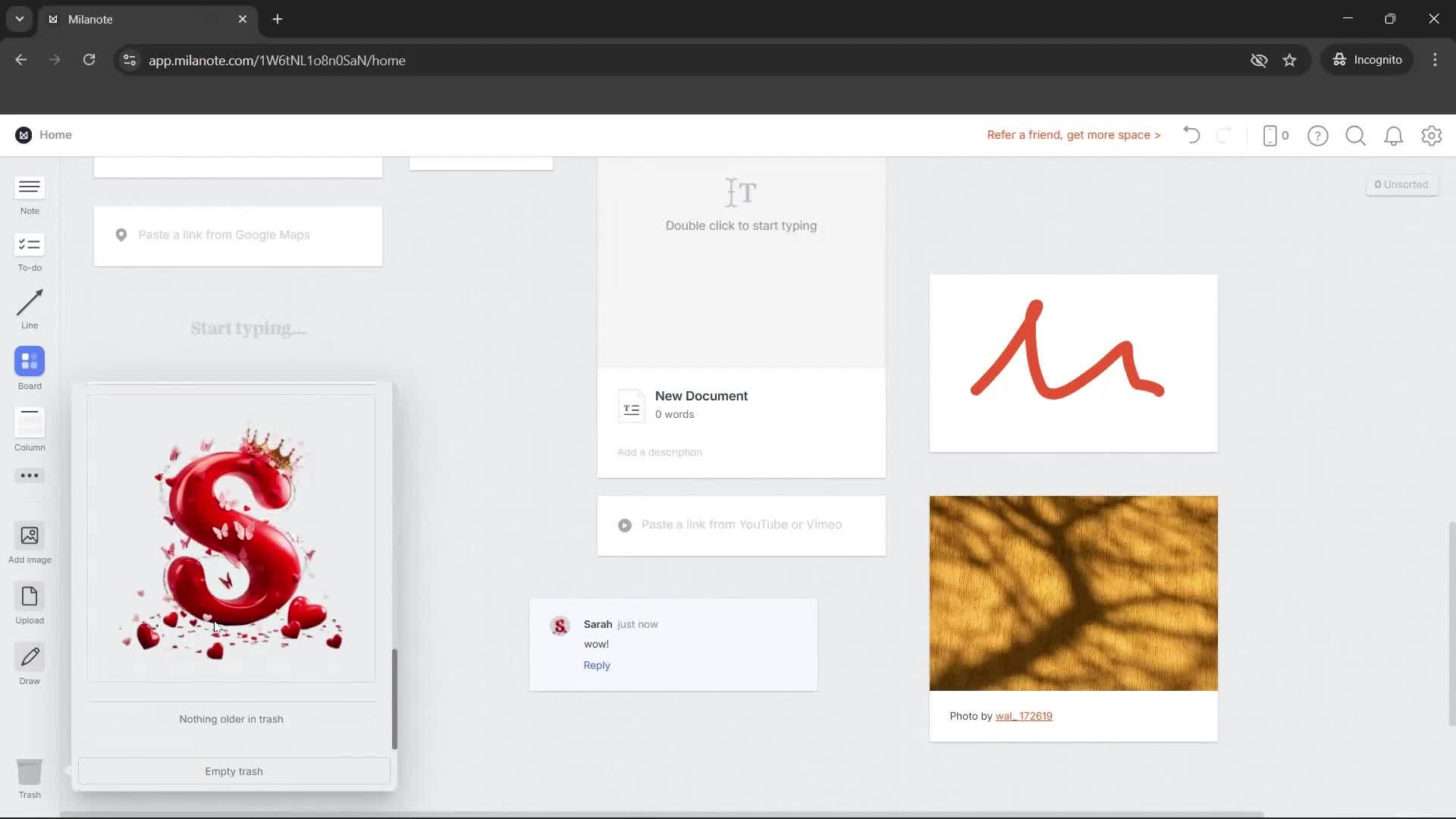 General browsing screenshot