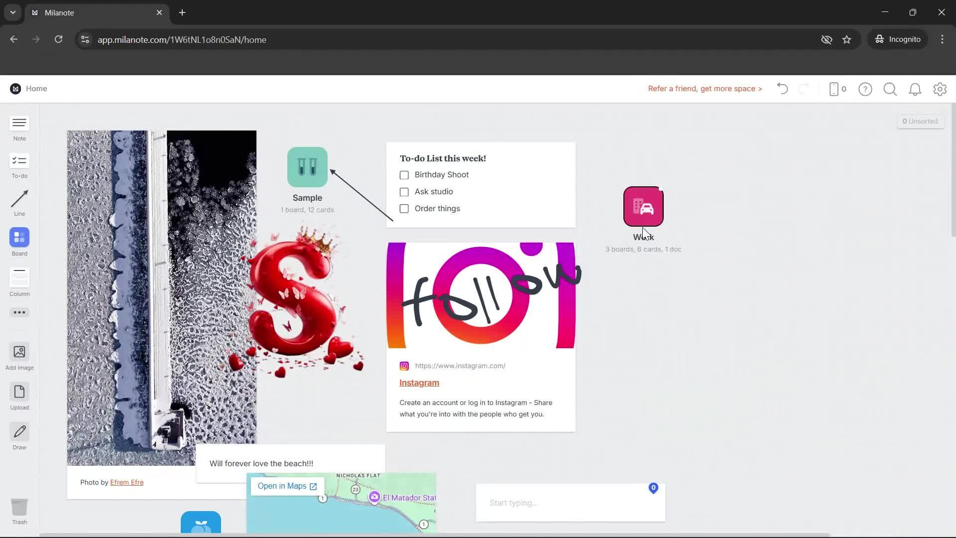 General browsing screenshot