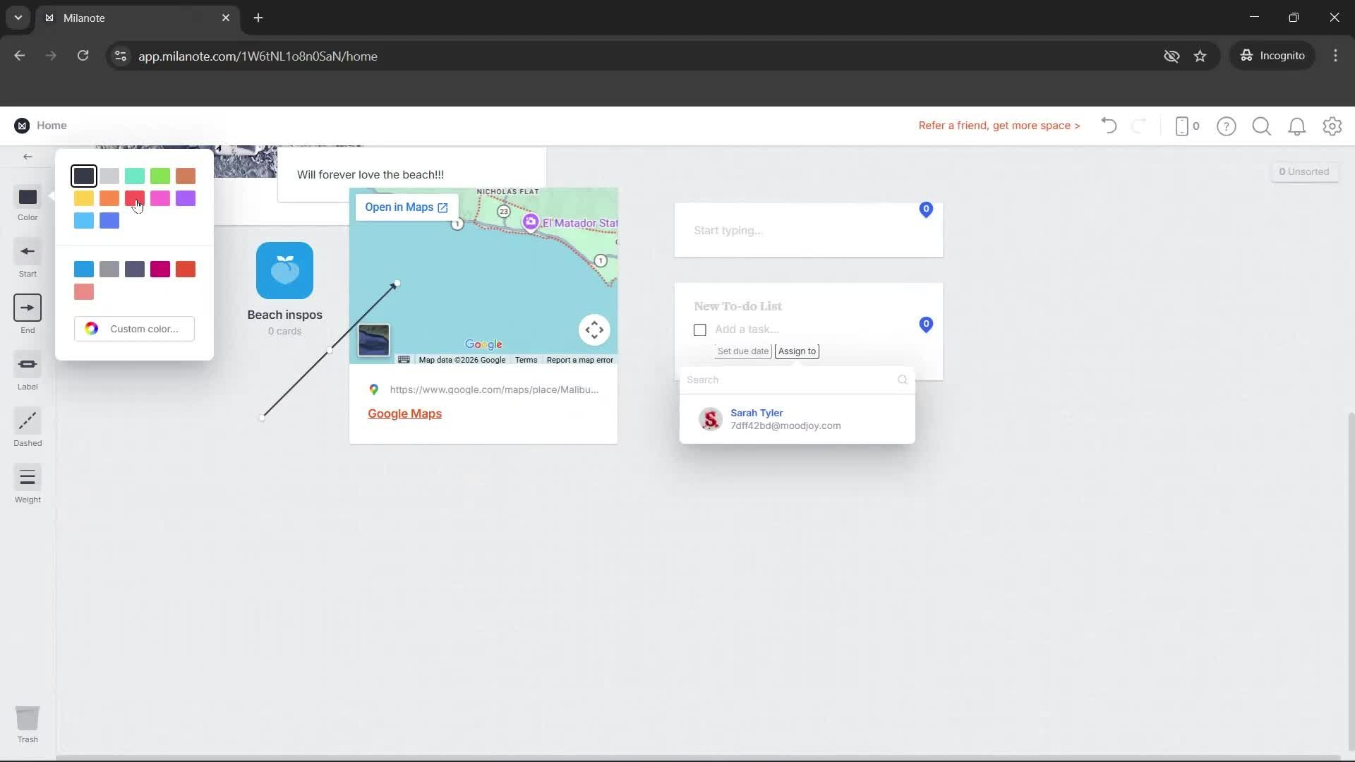 General browsing screenshot