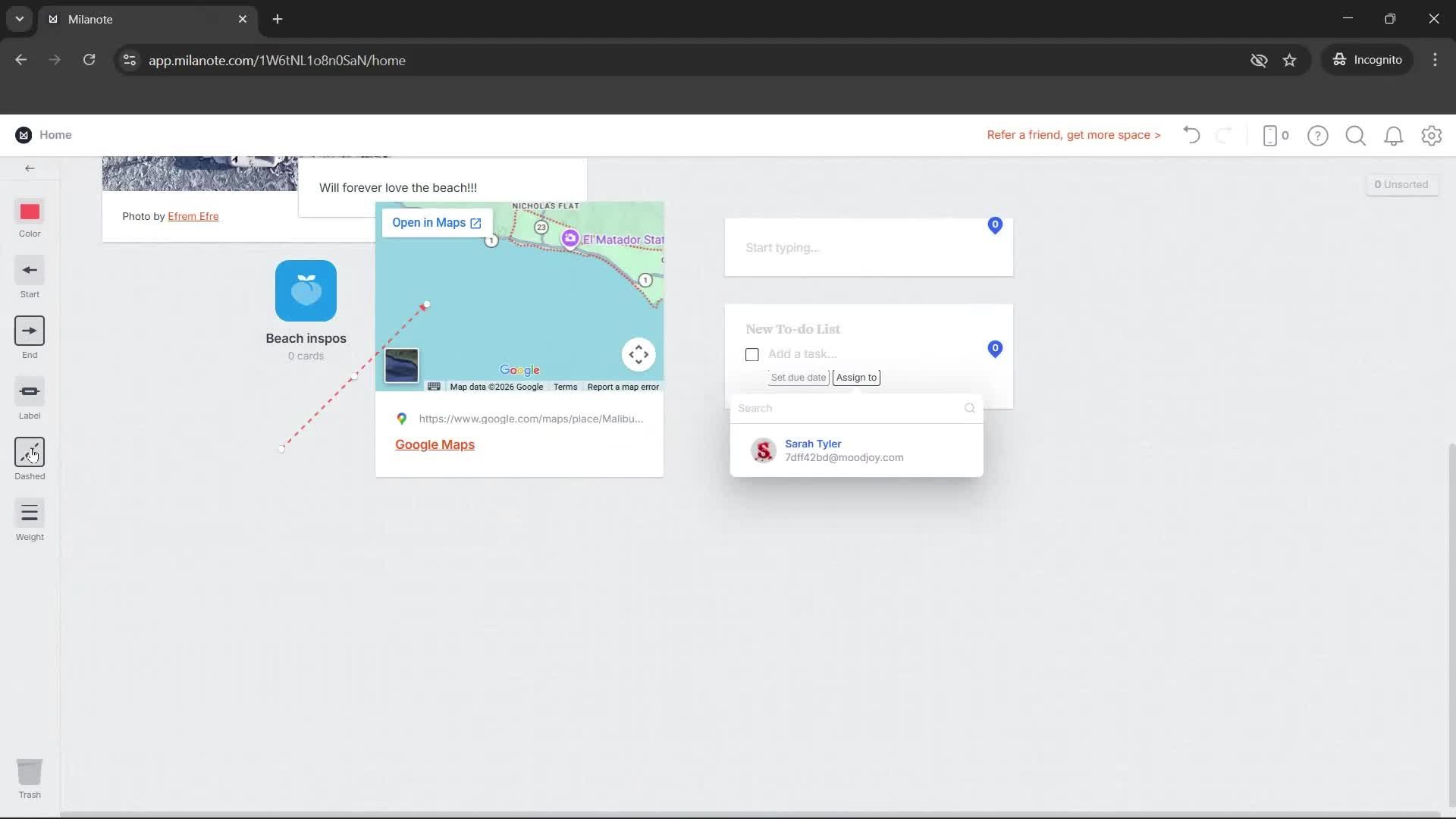 General browsing screenshot