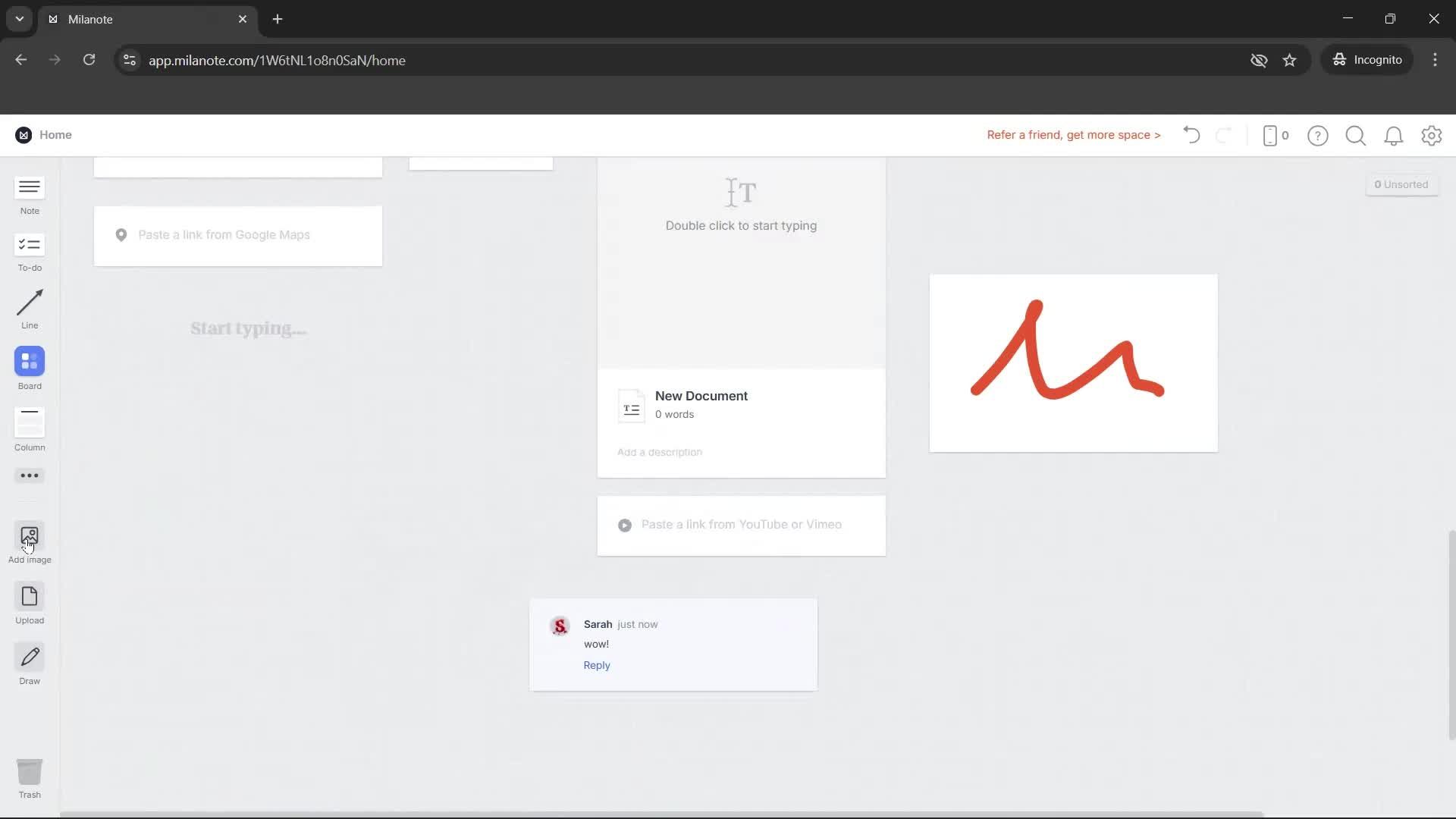 General browsing screenshot