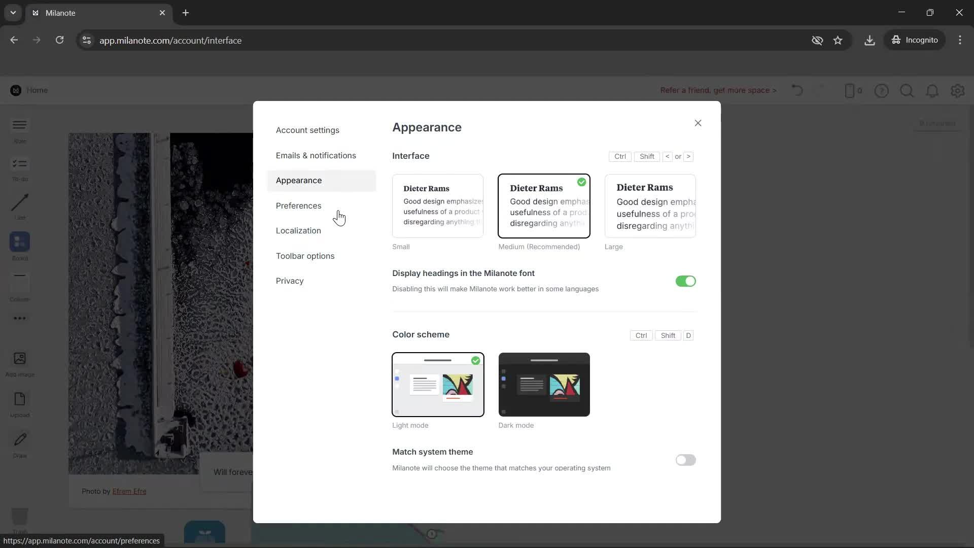 General browsing on Milanote video thumbnail