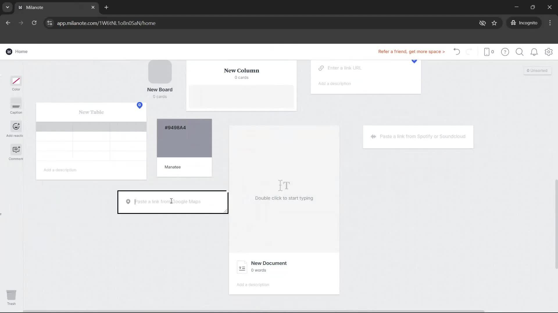 General browsing screenshot