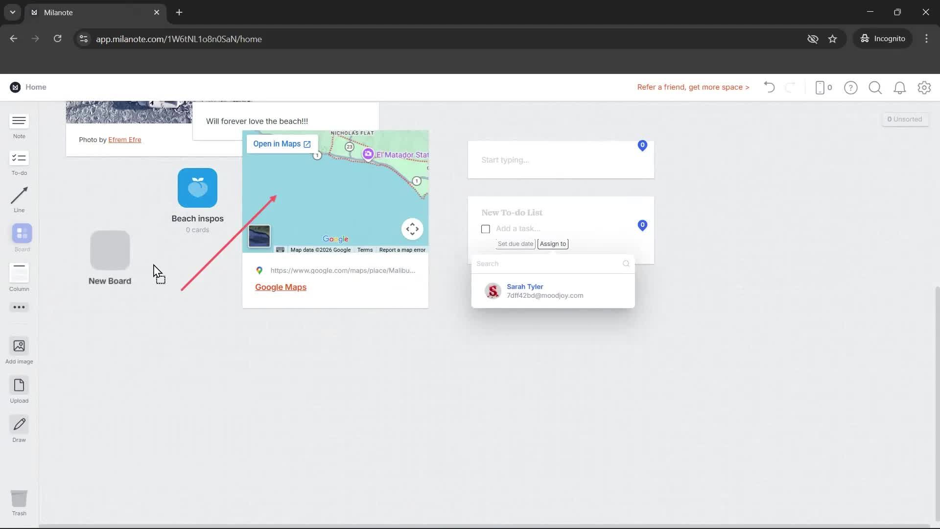 General browsing screenshot