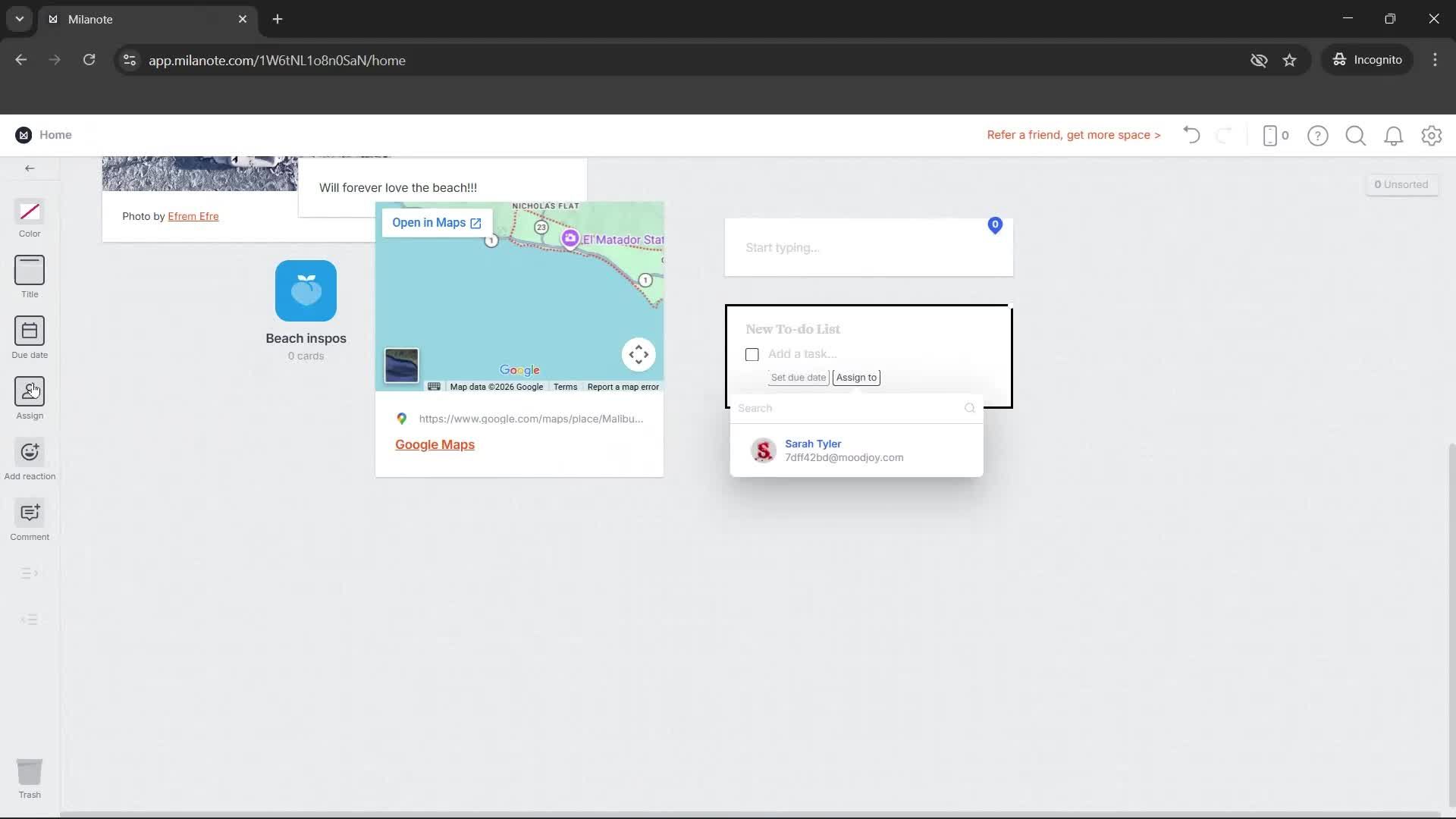 General browsing screenshot