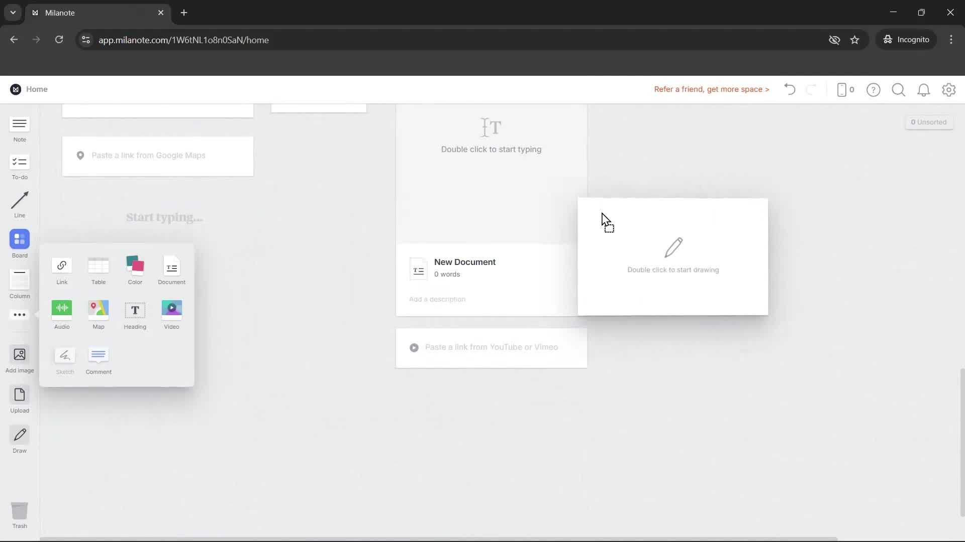 General browsing screenshot
