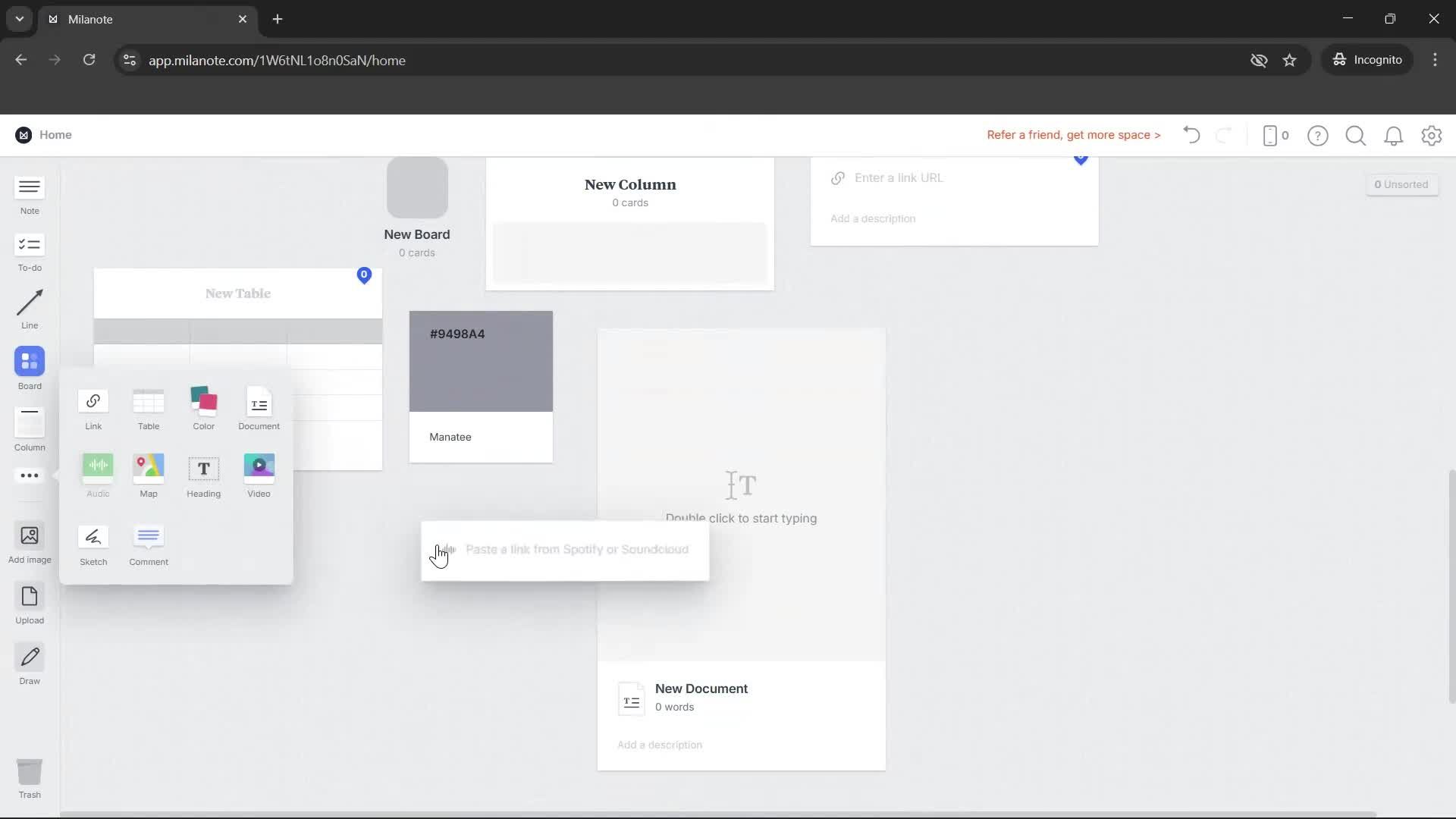 General browsing screenshot