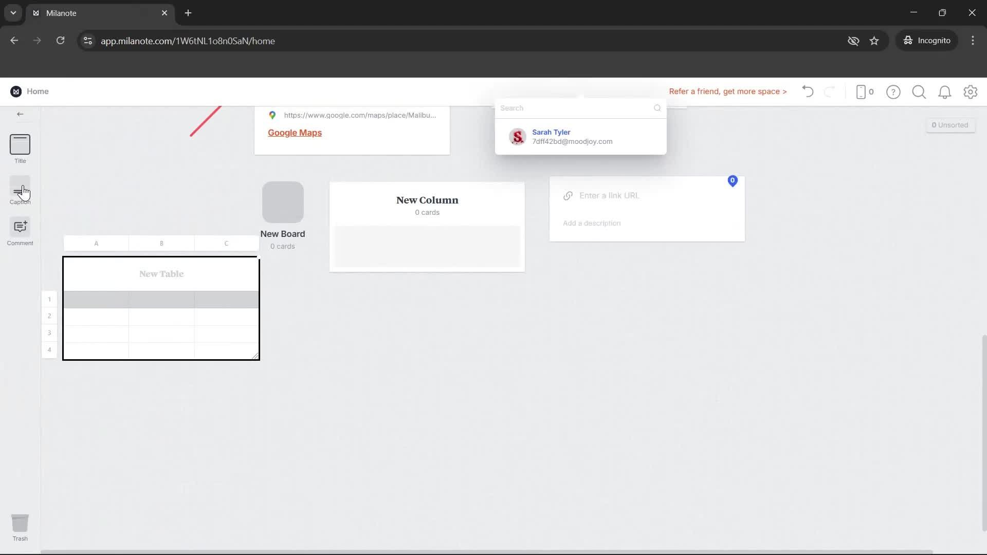 General browsing screenshot