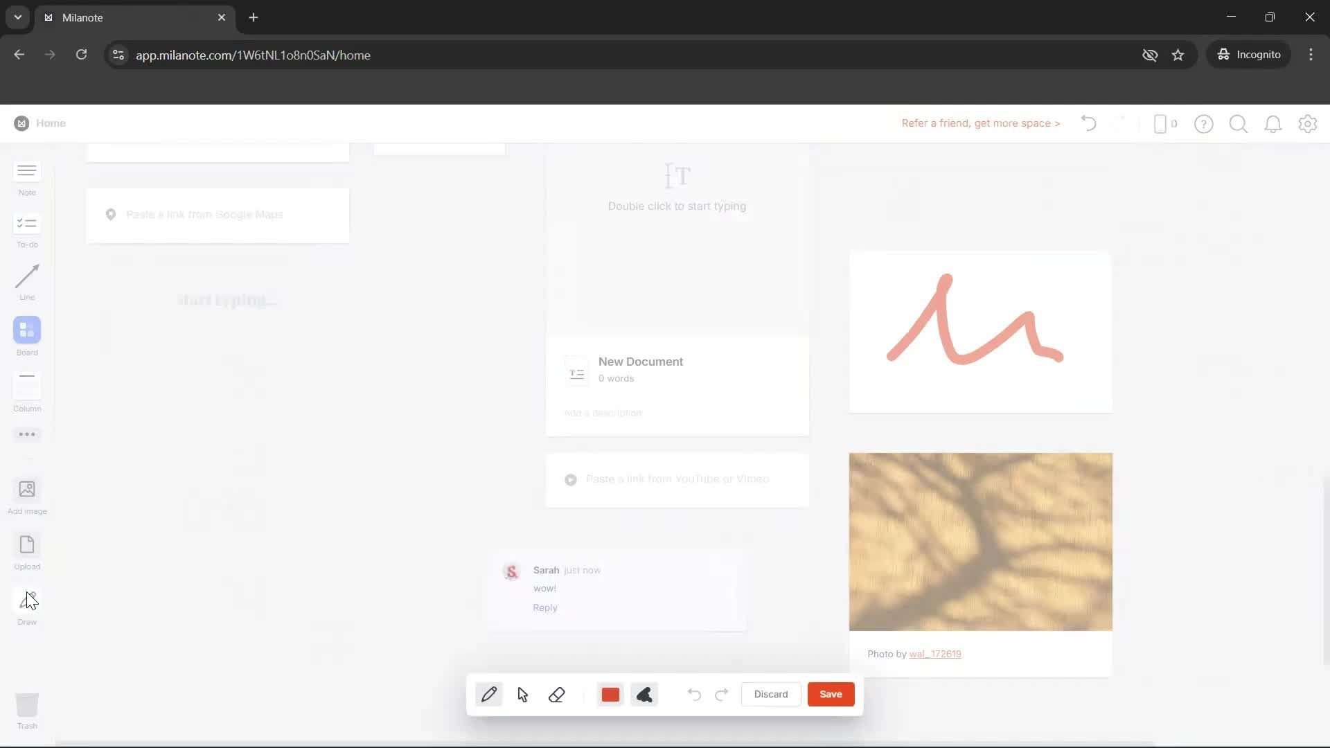 General browsing screenshot