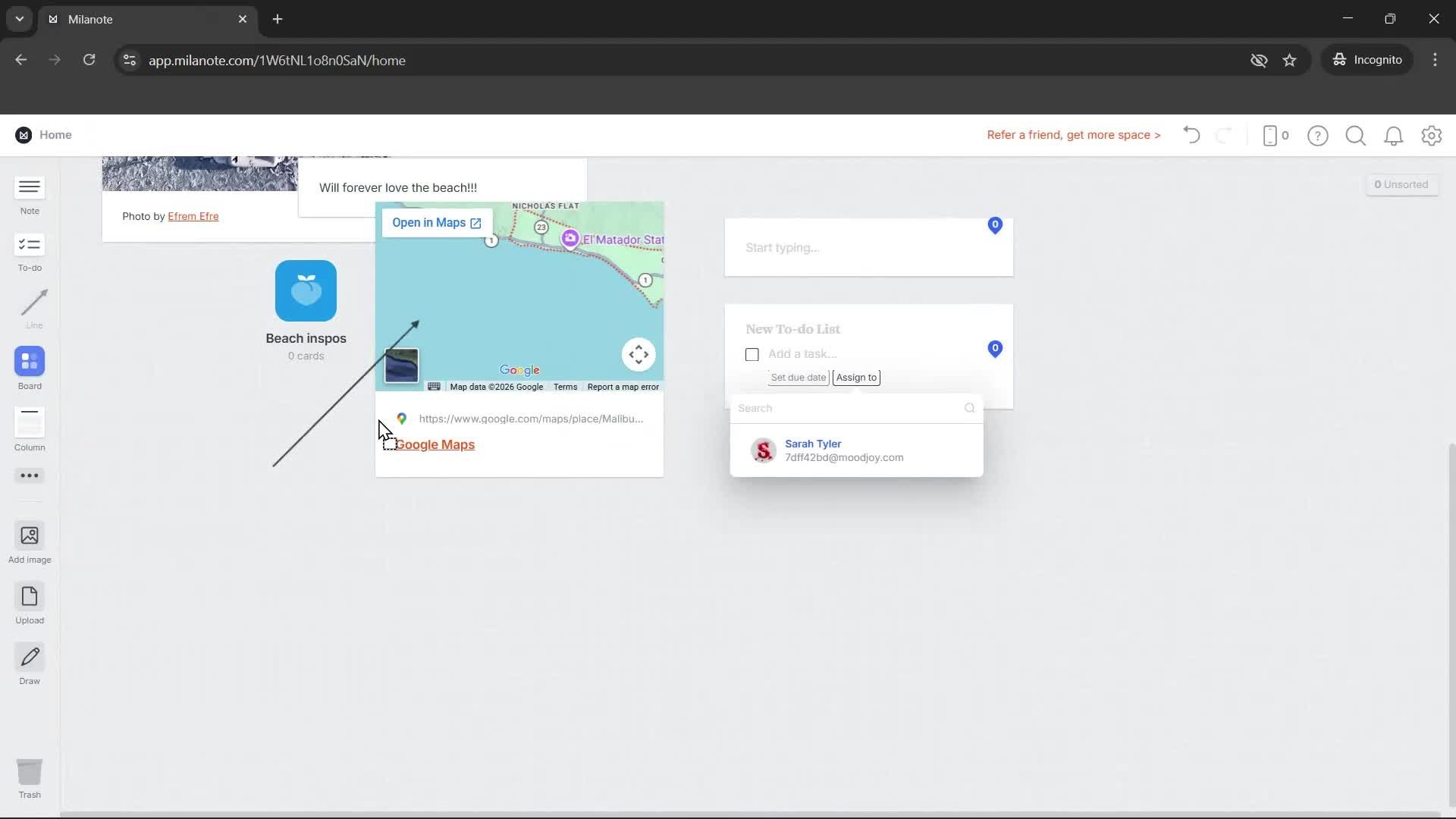 General browsing screenshot