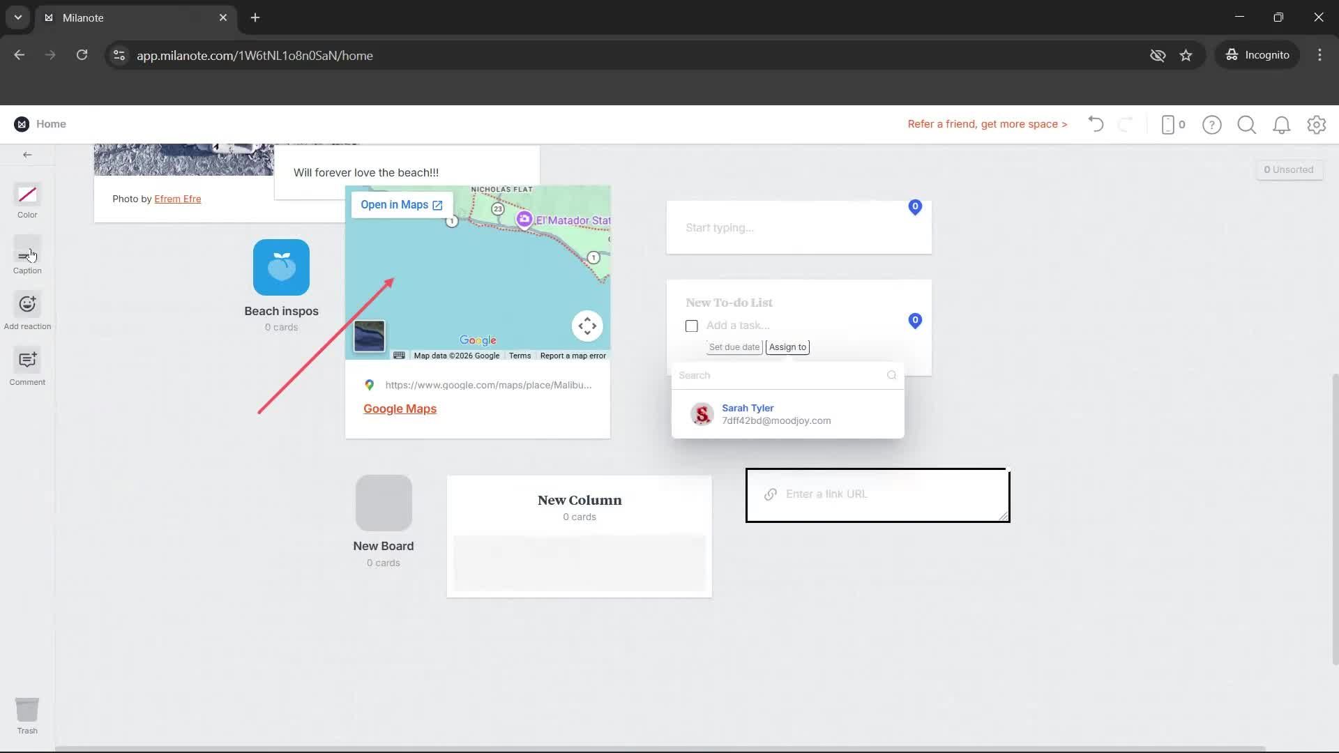 General browsing screenshot