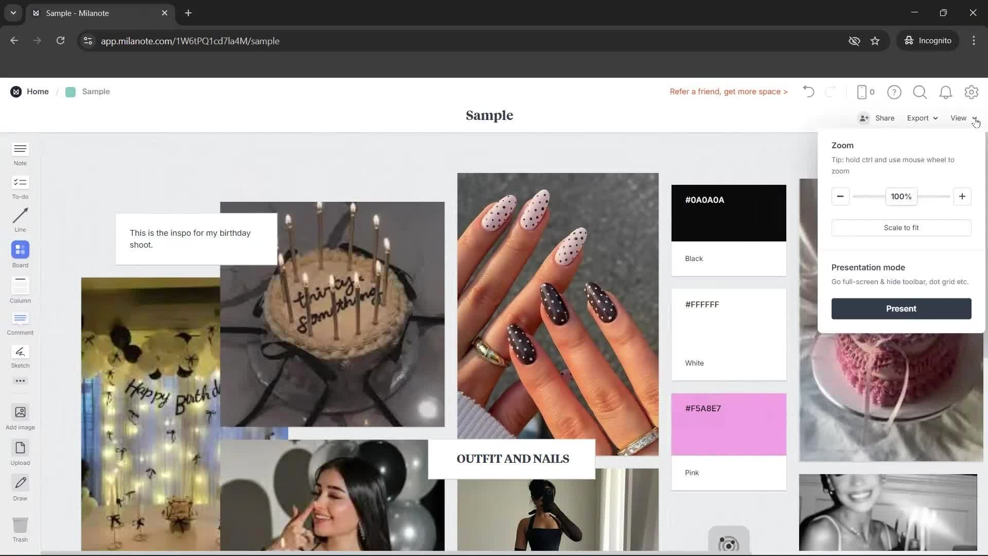 General browsing on Milanote video thumbnail