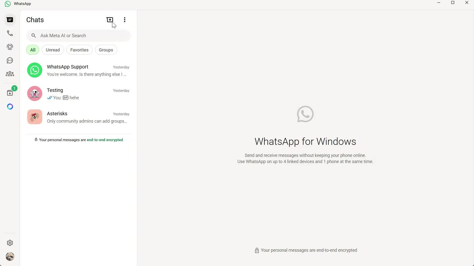 General browsing screenshot