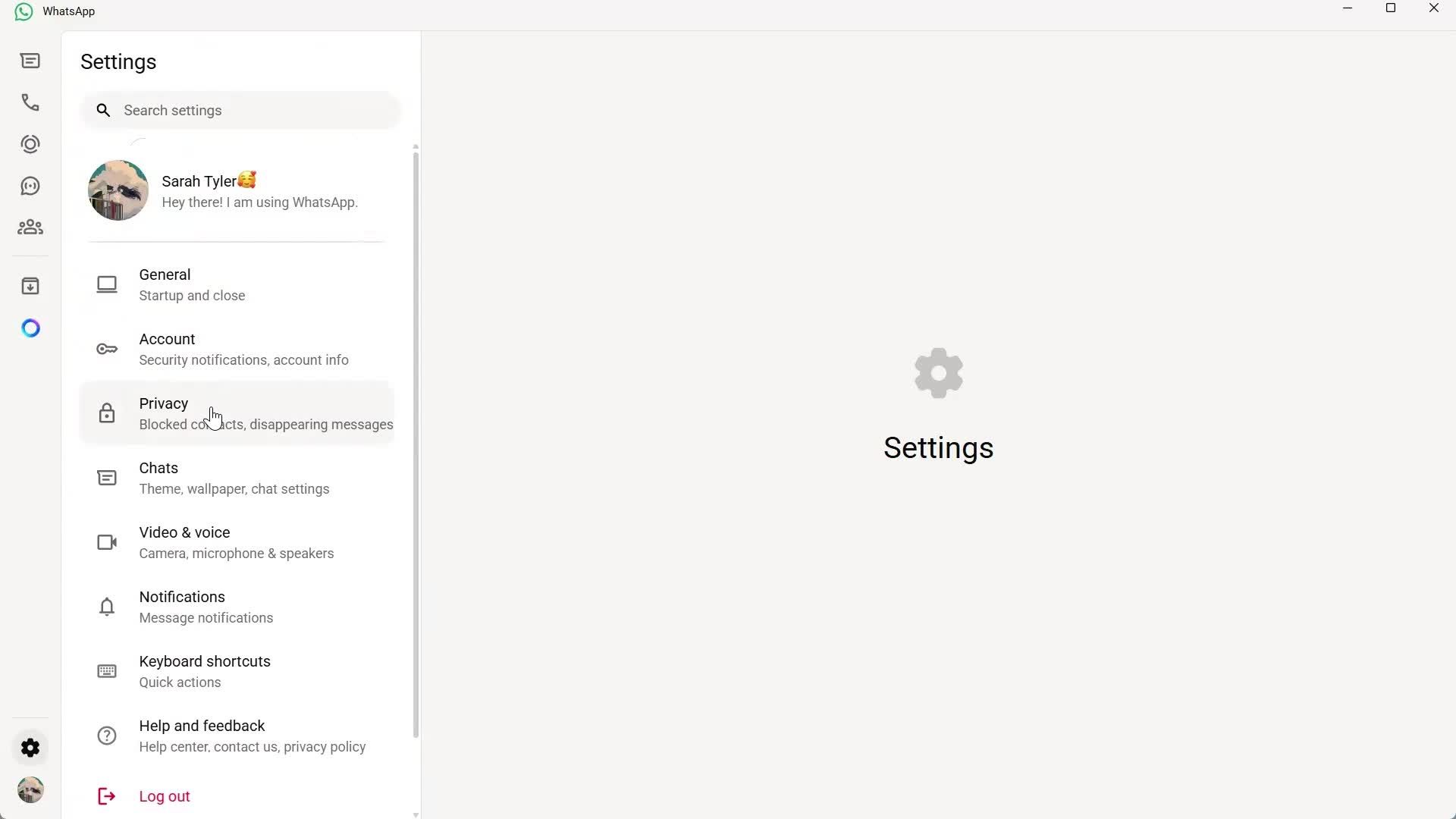 General browsing screenshot