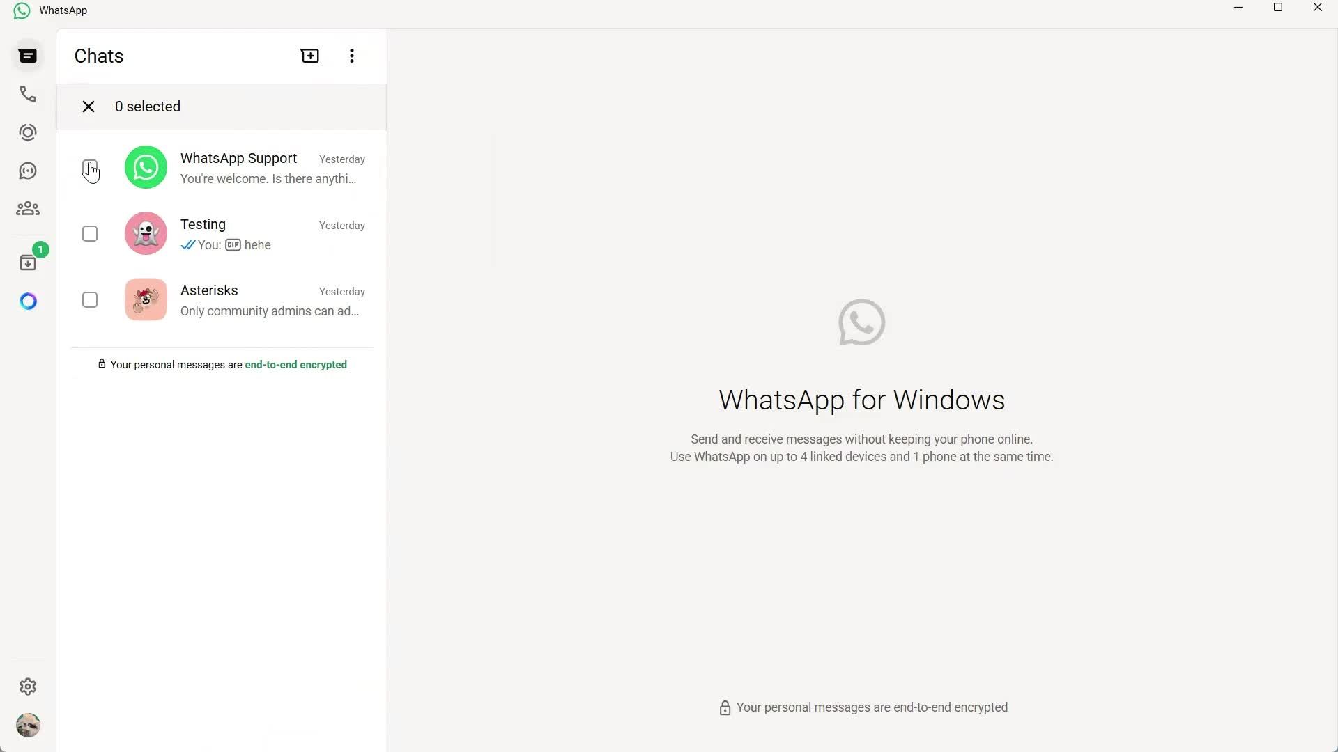 General browsing screenshot