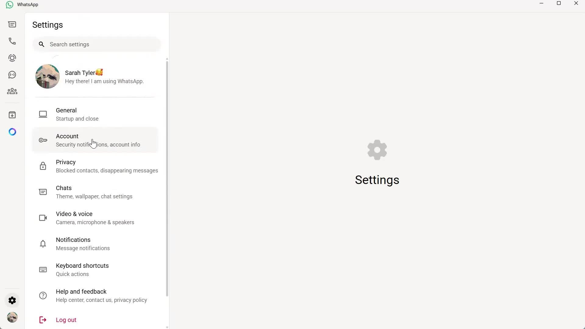 General browsing screenshot