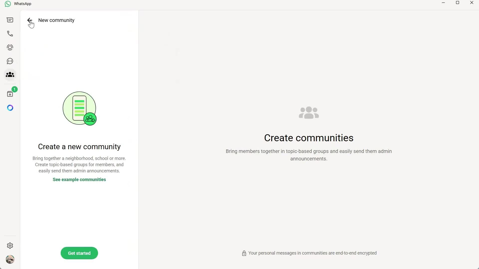 General browsing screenshot