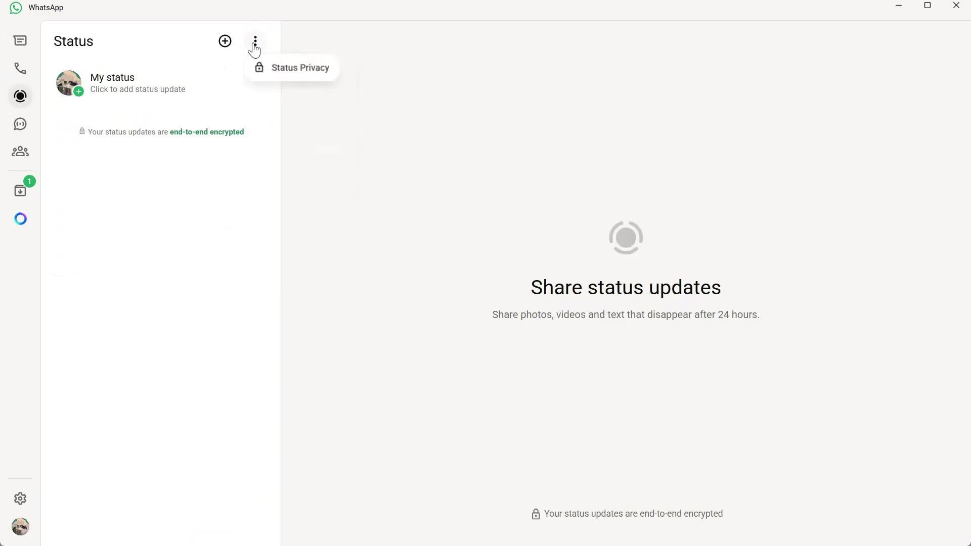 General browsing screenshot