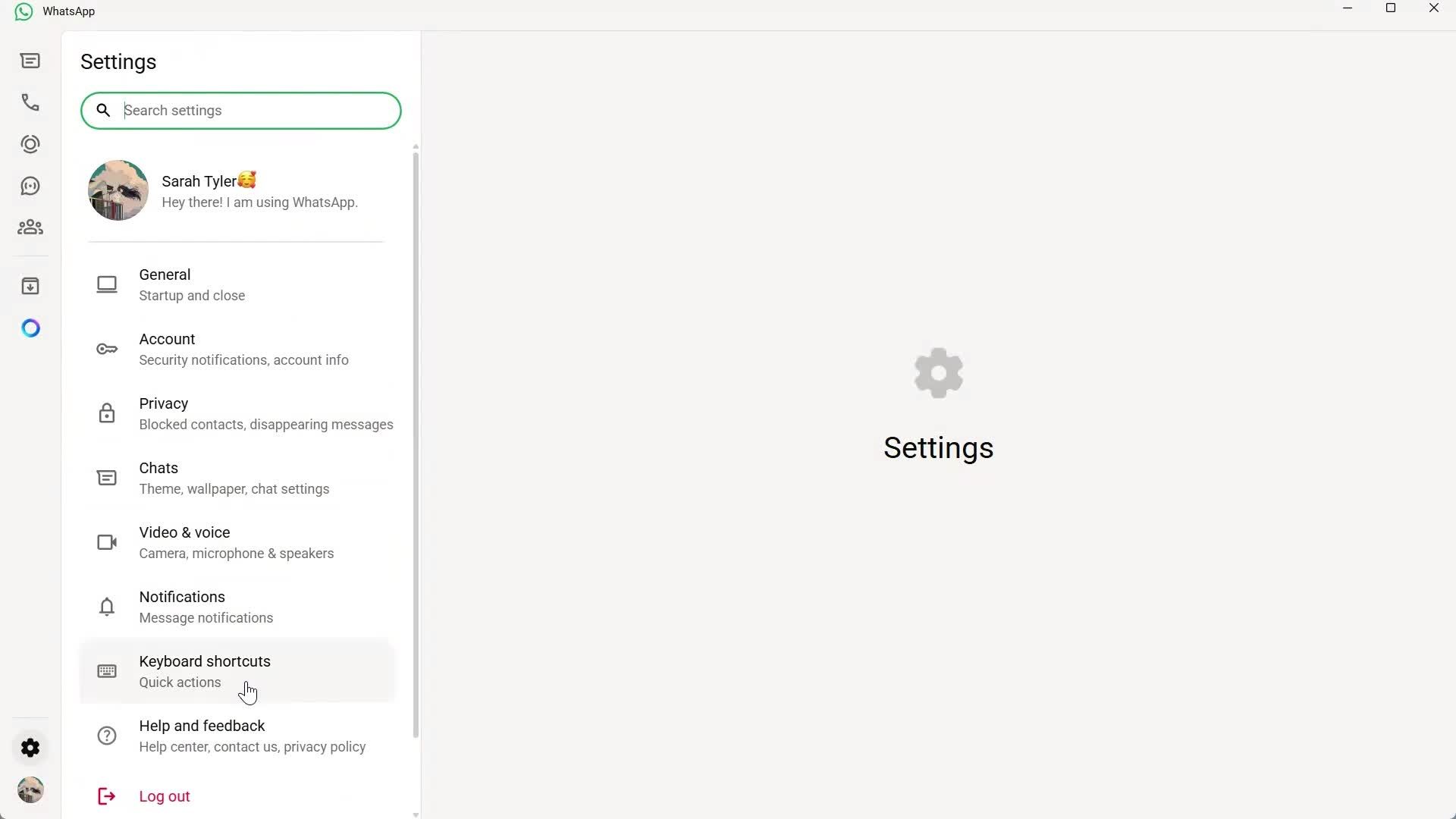 General browsing screenshot