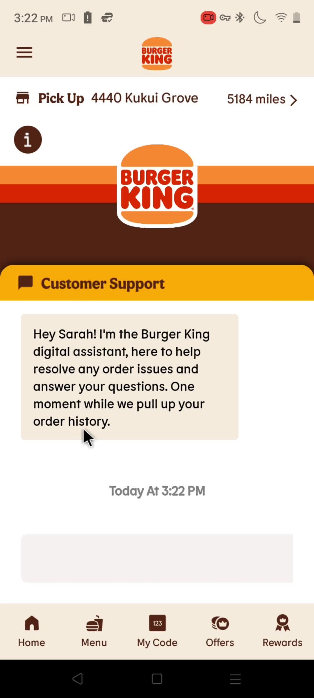 General browsing on Burger King video thumbnail