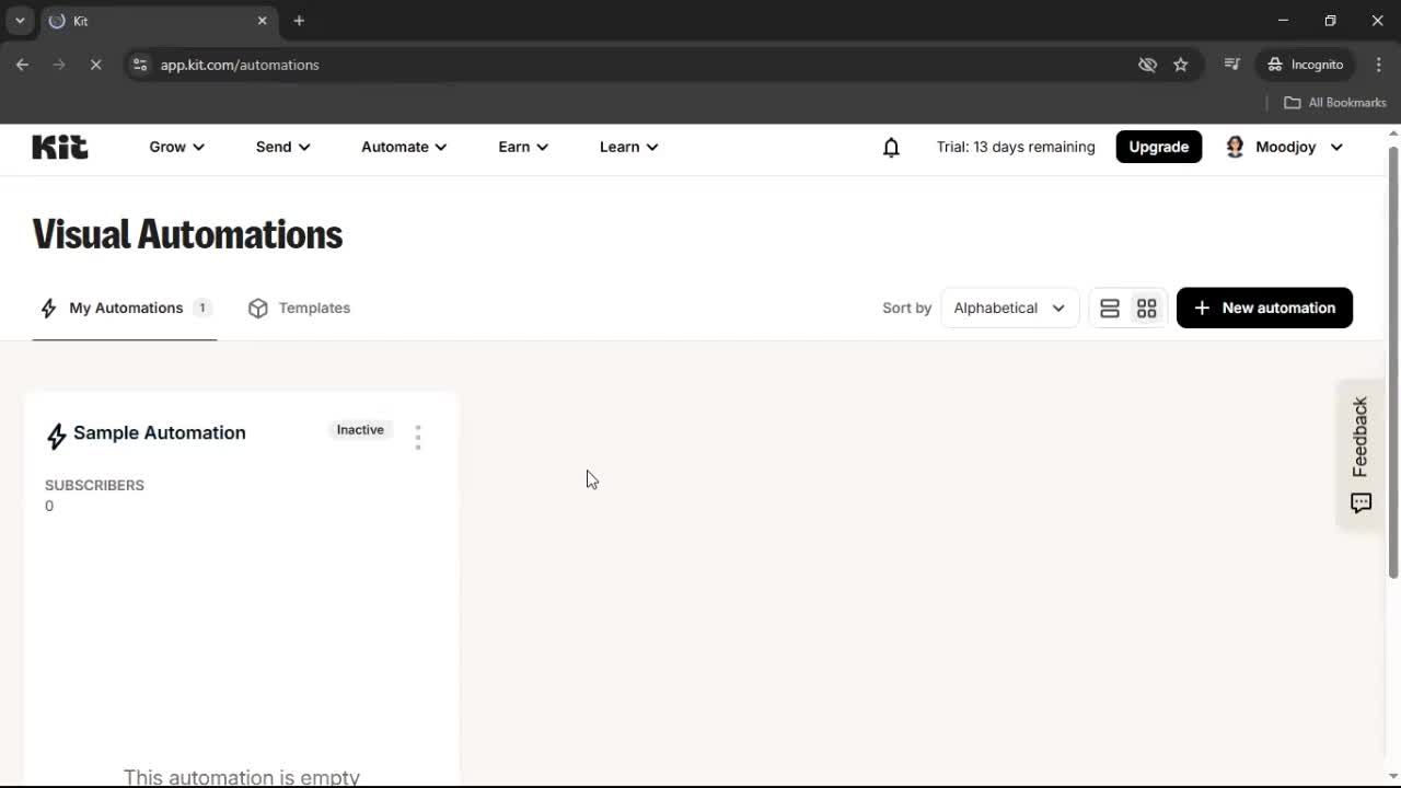 General browsing screenshot