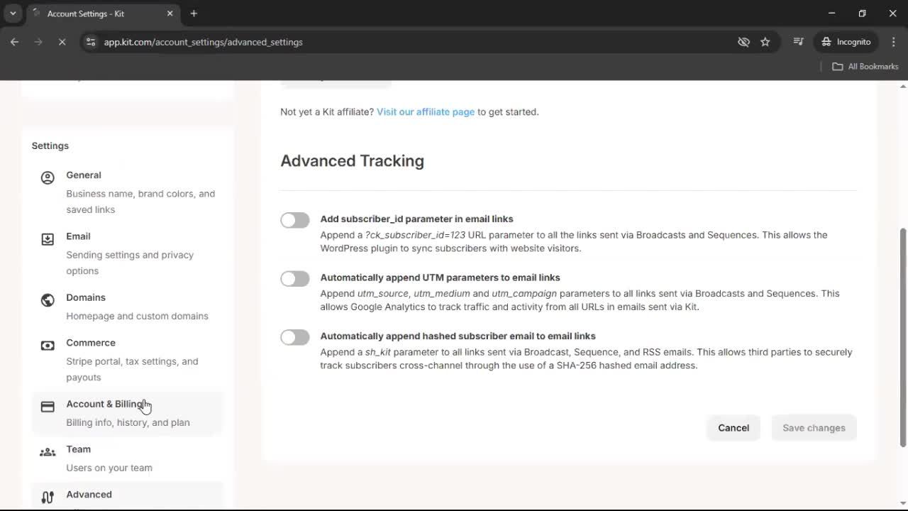 General browsing screenshot