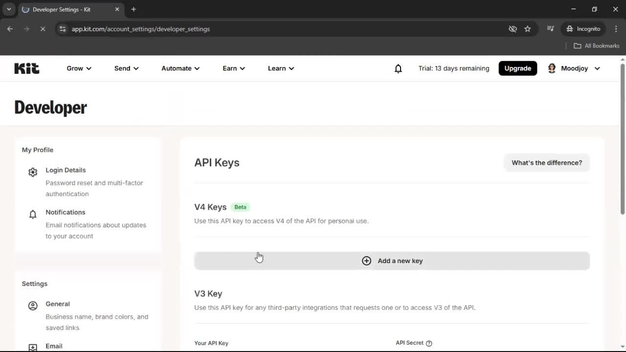 General browsing screenshot