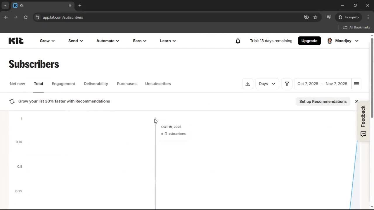 General browsing screenshot