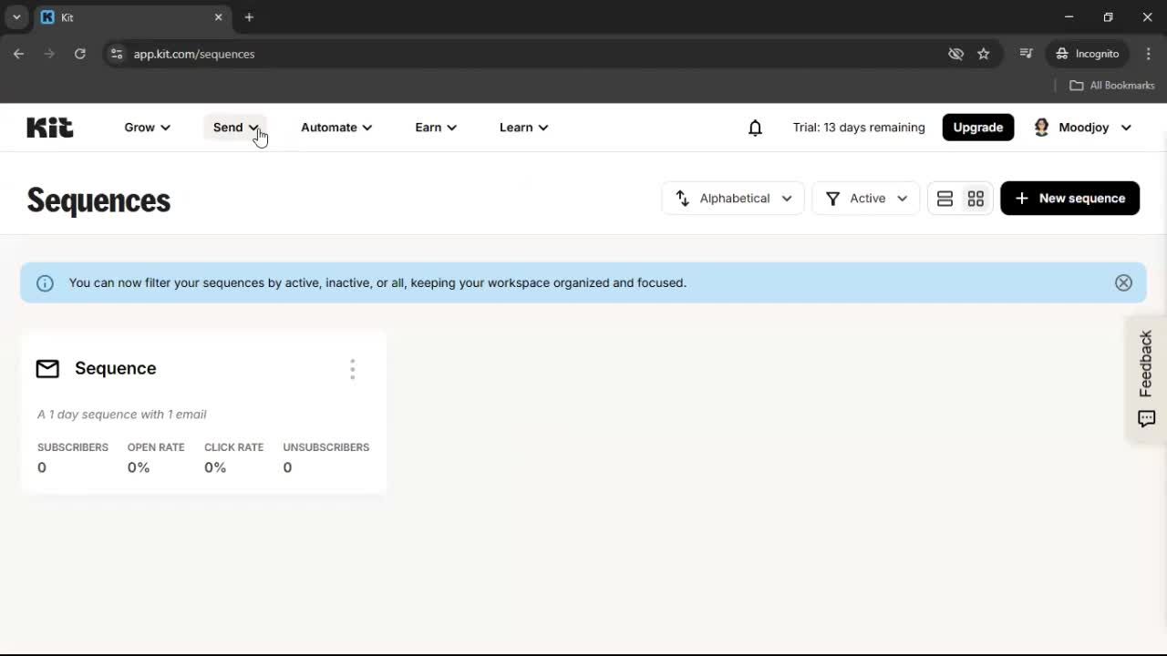 General browsing screenshot