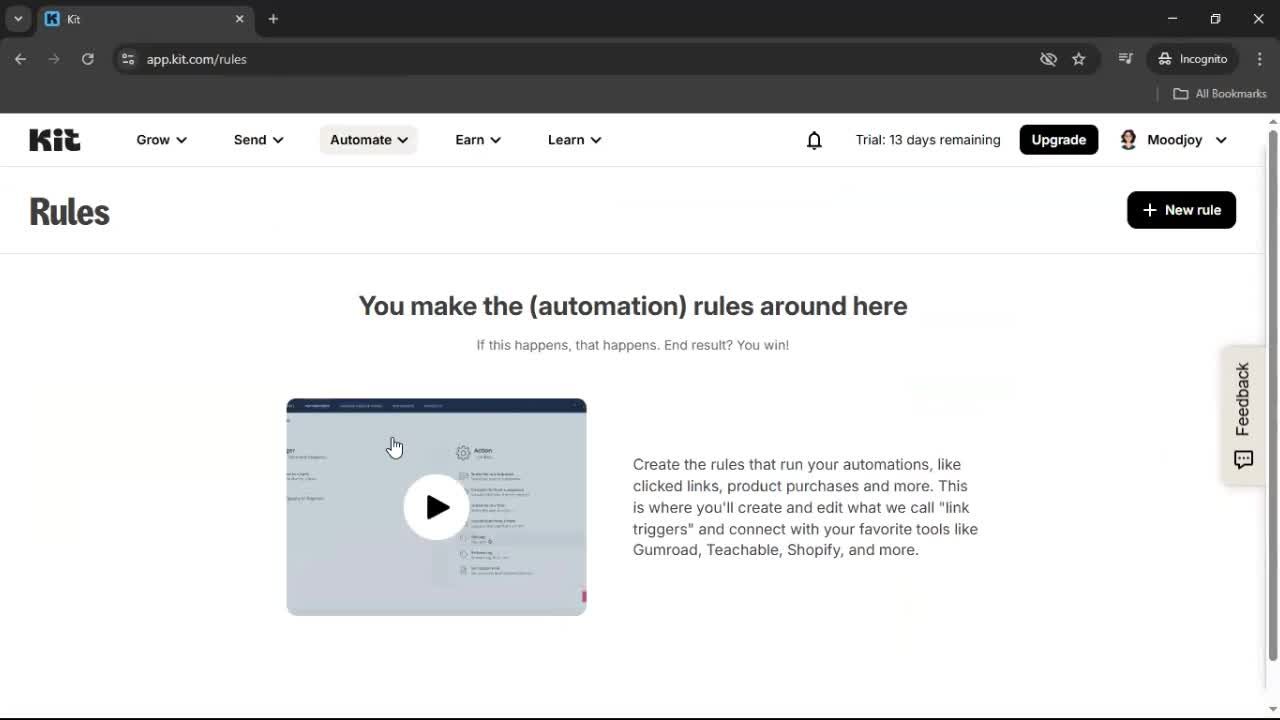 General browsing screenshot