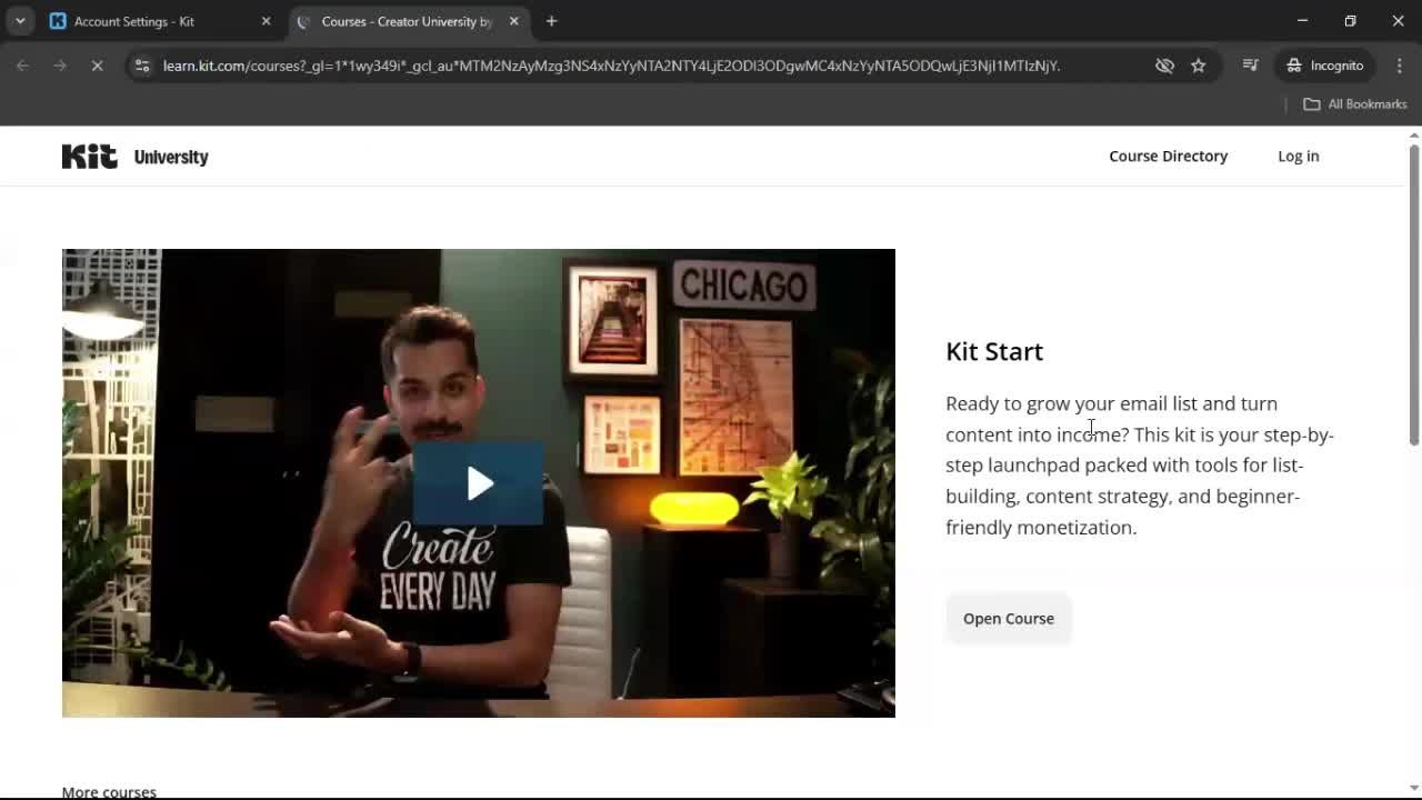 General browsing screenshot