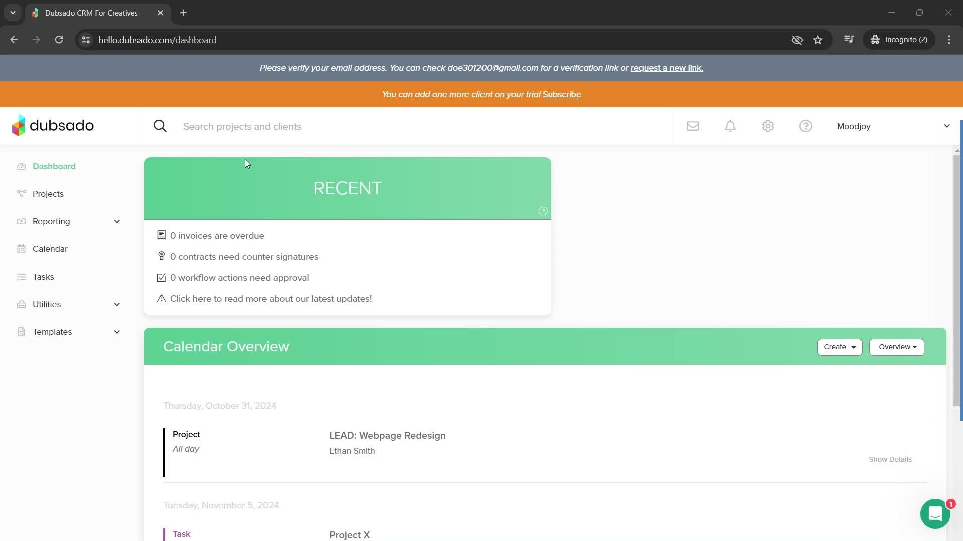 General browsing screenshot