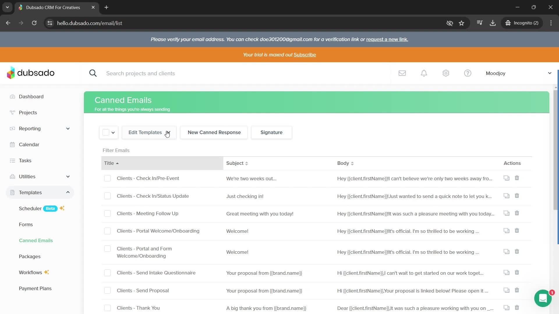 General browsing screenshot