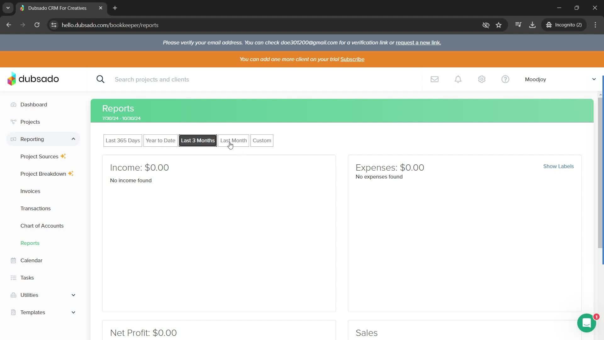 General browsing screenshot