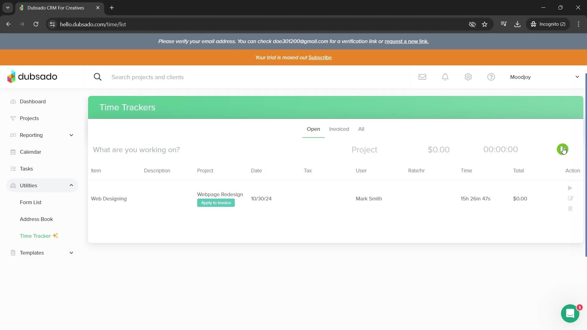 General browsing screenshot