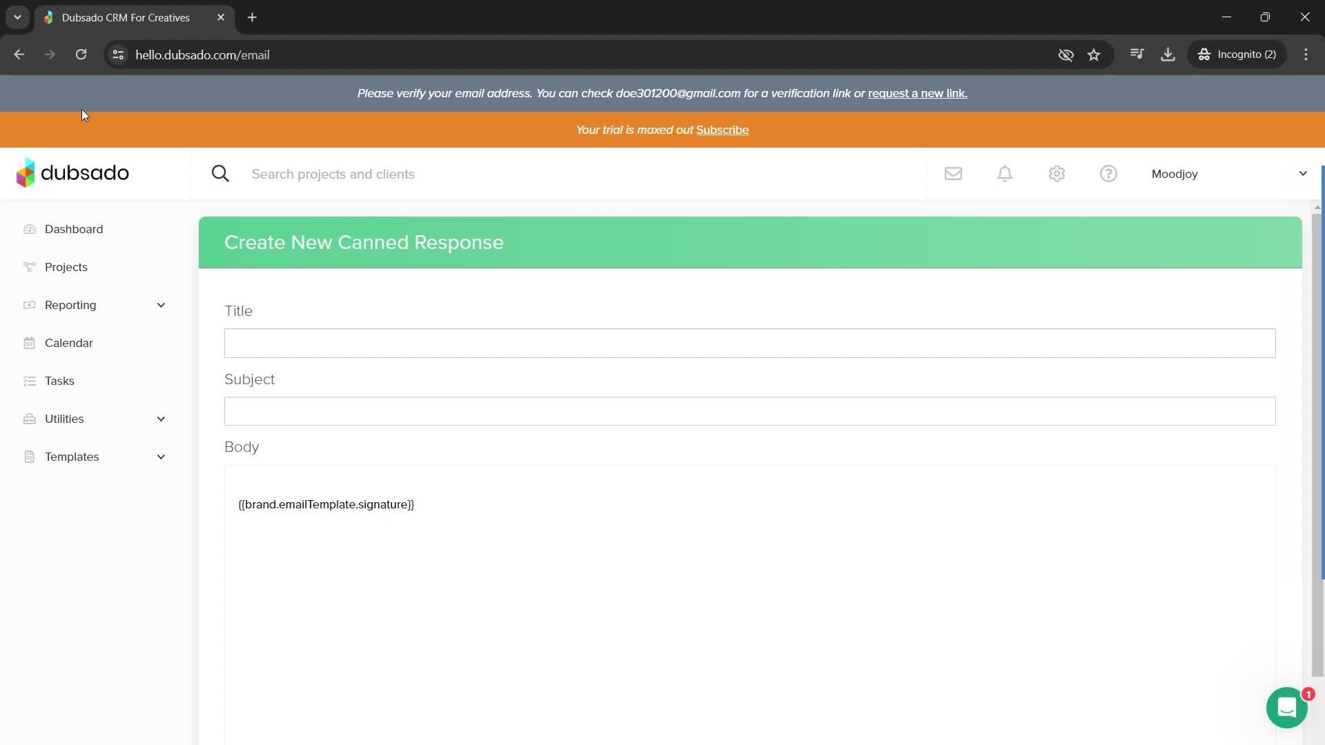 General browsing screenshot