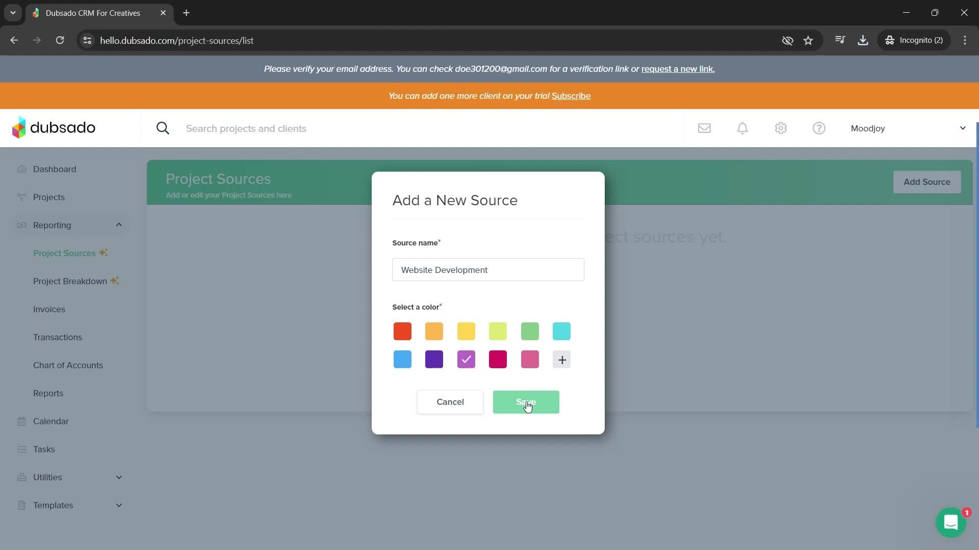 General browsing screenshot