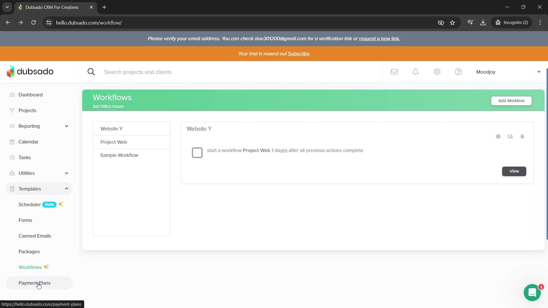 General browsing screenshot