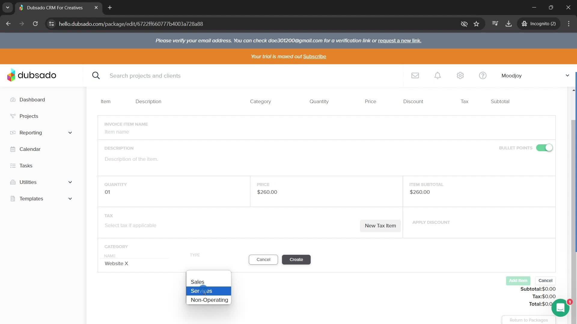 General browsing screenshot