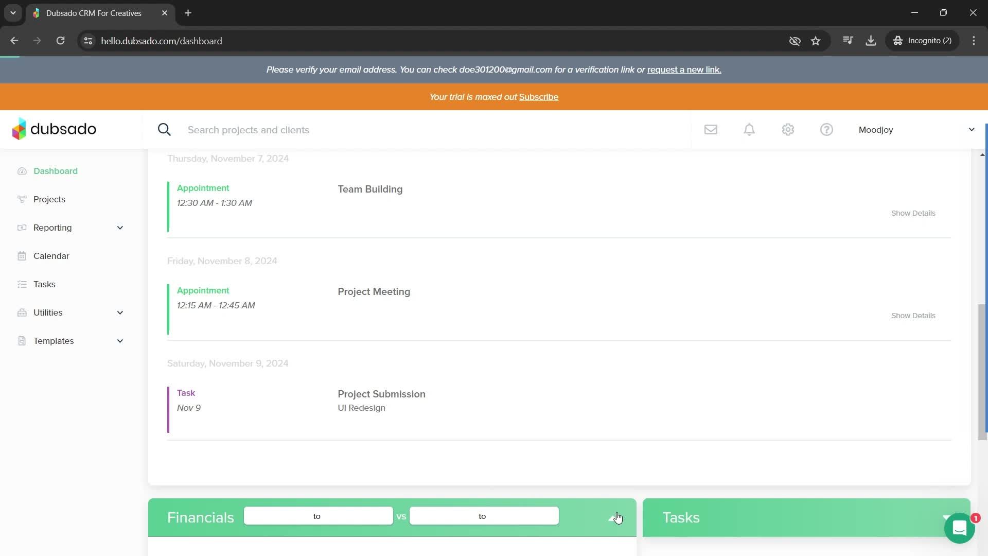 General browsing screenshot