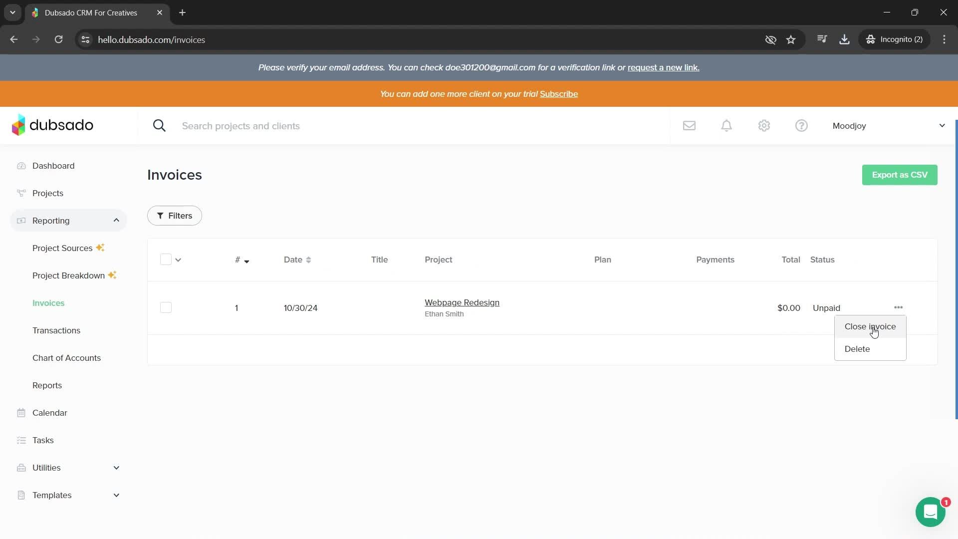 General browsing screenshot